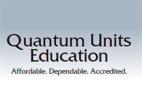 Quantum units education - Quantum Units Education, #1289, is approved as an ACE provider to offer social work continuing education by the Association of Social Work Boards (ASWB) Approved Continuing Education (ACE) program. Regulatory boards are the final authority on courses accepted for continuing education credit. ACE provider approval period: 01/03/2023 - …